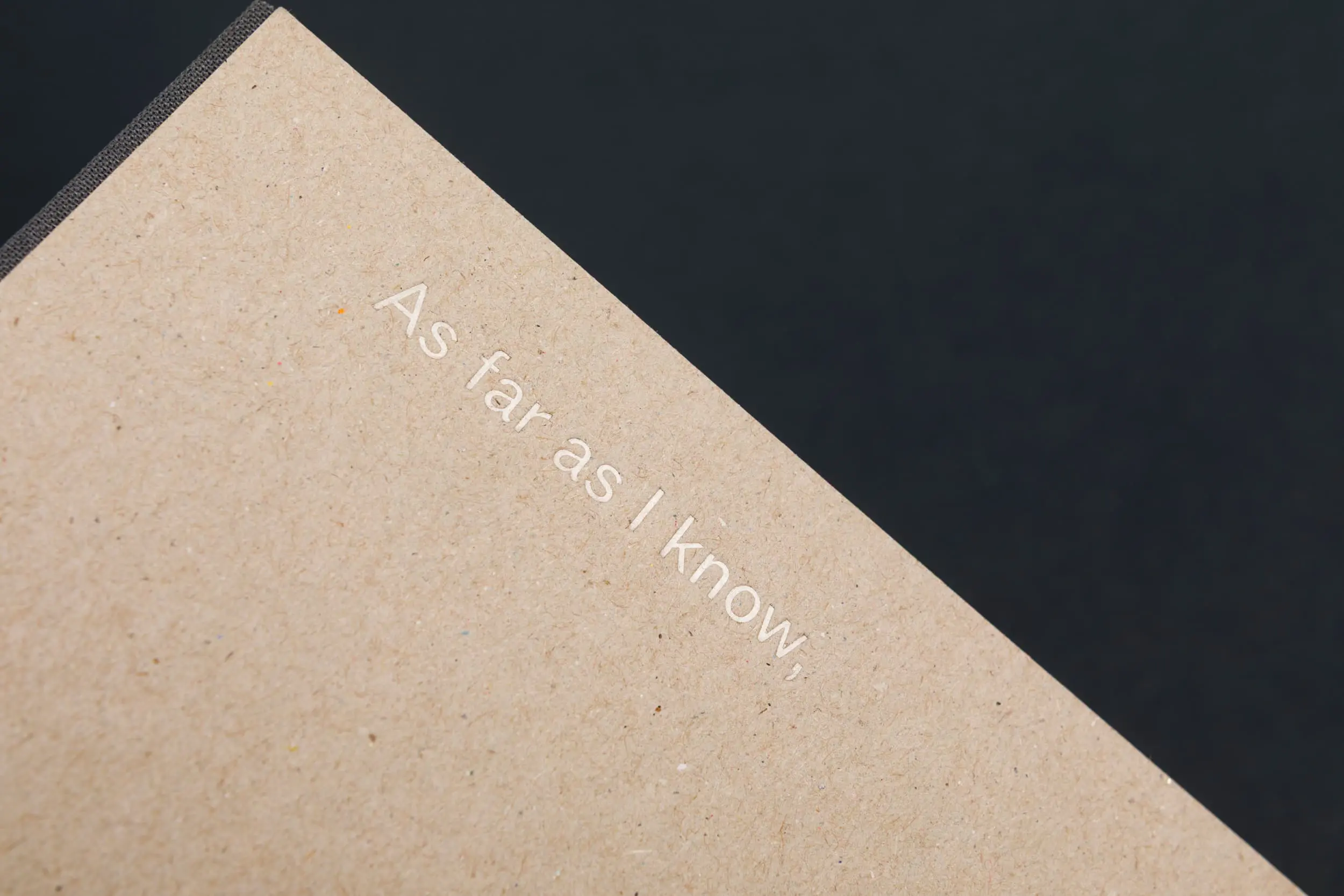 Artwork from As Far As I Know, (book)